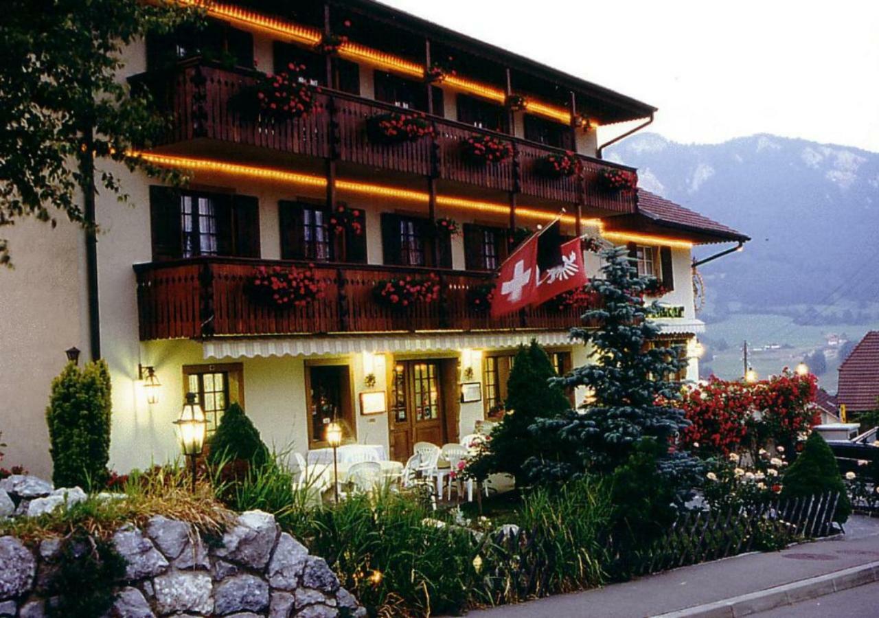 Morlon Hotel Restaurant Le Gruyerien מראה חיצוני תמונה